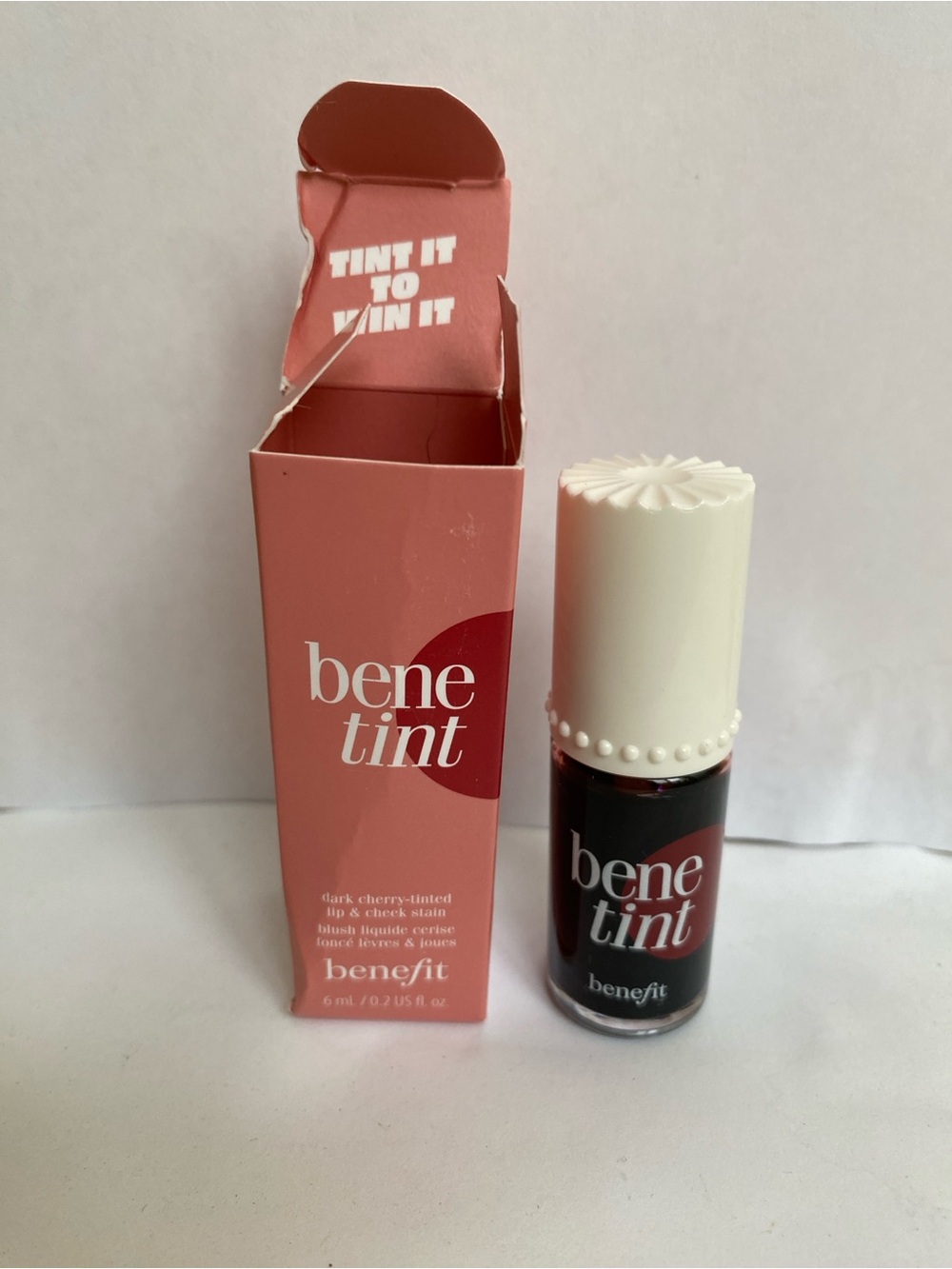 Benefit Benetint Lip & Cheek Tint stain— Dark Cherry Brand new in box